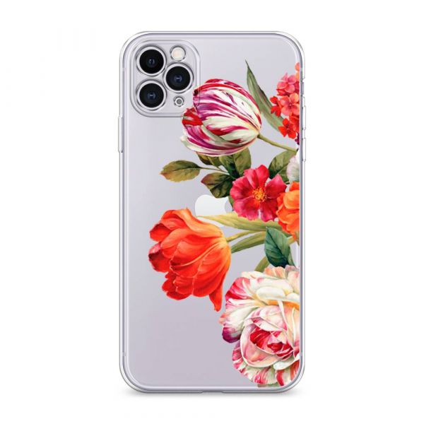 Silicone Case Spring Bouquet for iPhone 11 Pro