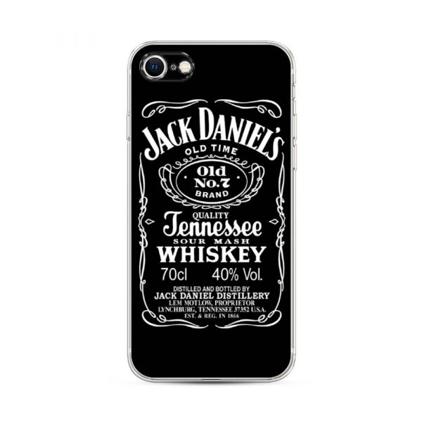 Jack Daniels silicone case for iPhone SE 2020