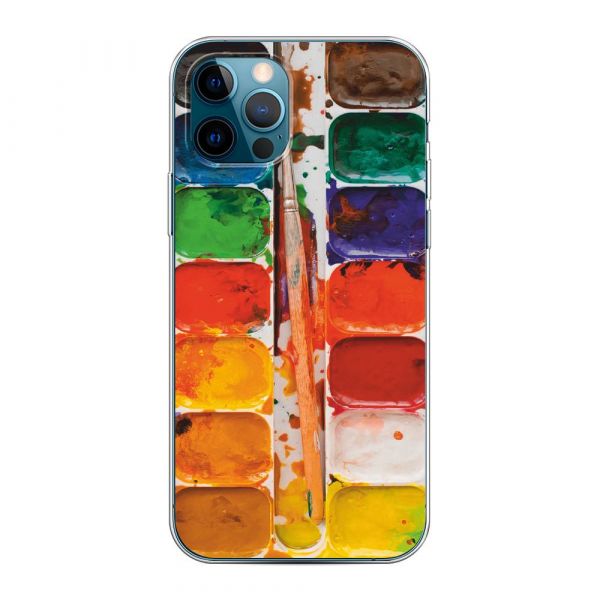 Watercolor Silicone Case for iPhone 12 Pro