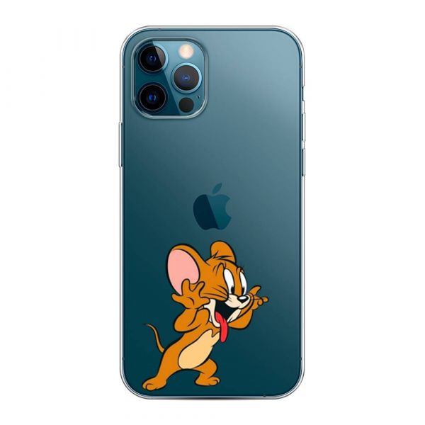 Jerry Mouse silicone case for iPhone 12 Pro